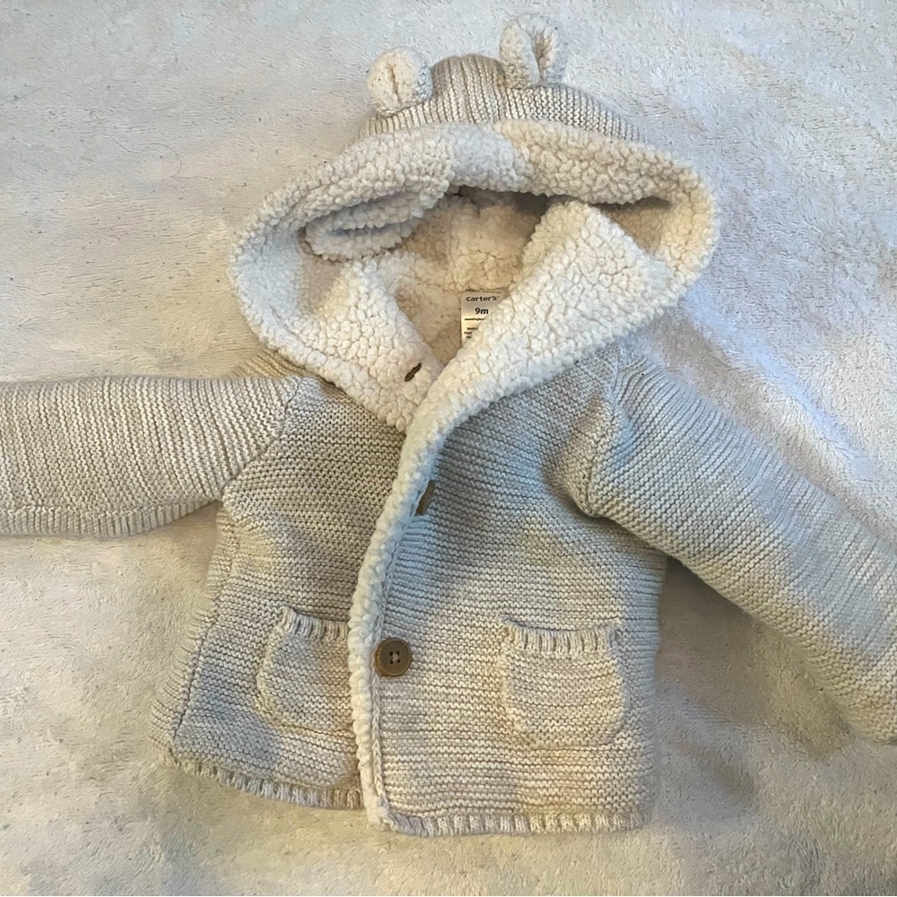 Carters Baby Girl Winter Jacket w/ Ears